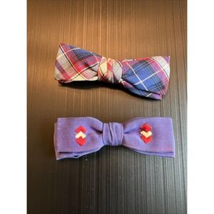 Vintage Royal Bow Tie Clip On Boys
